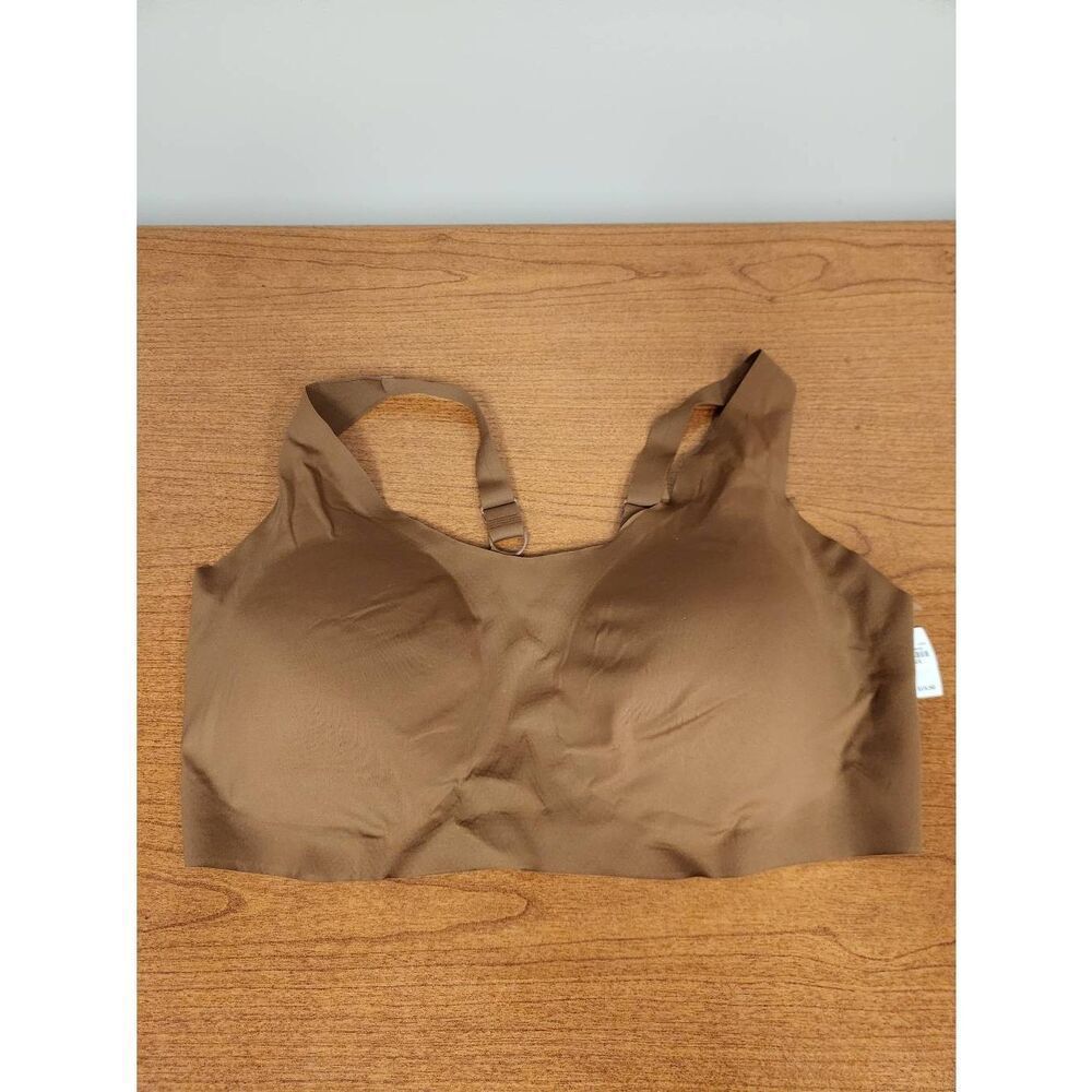 NWOT Womens Sz 2x Maurices Invisibliss Adjustable Strap Wire Free Bralette brown